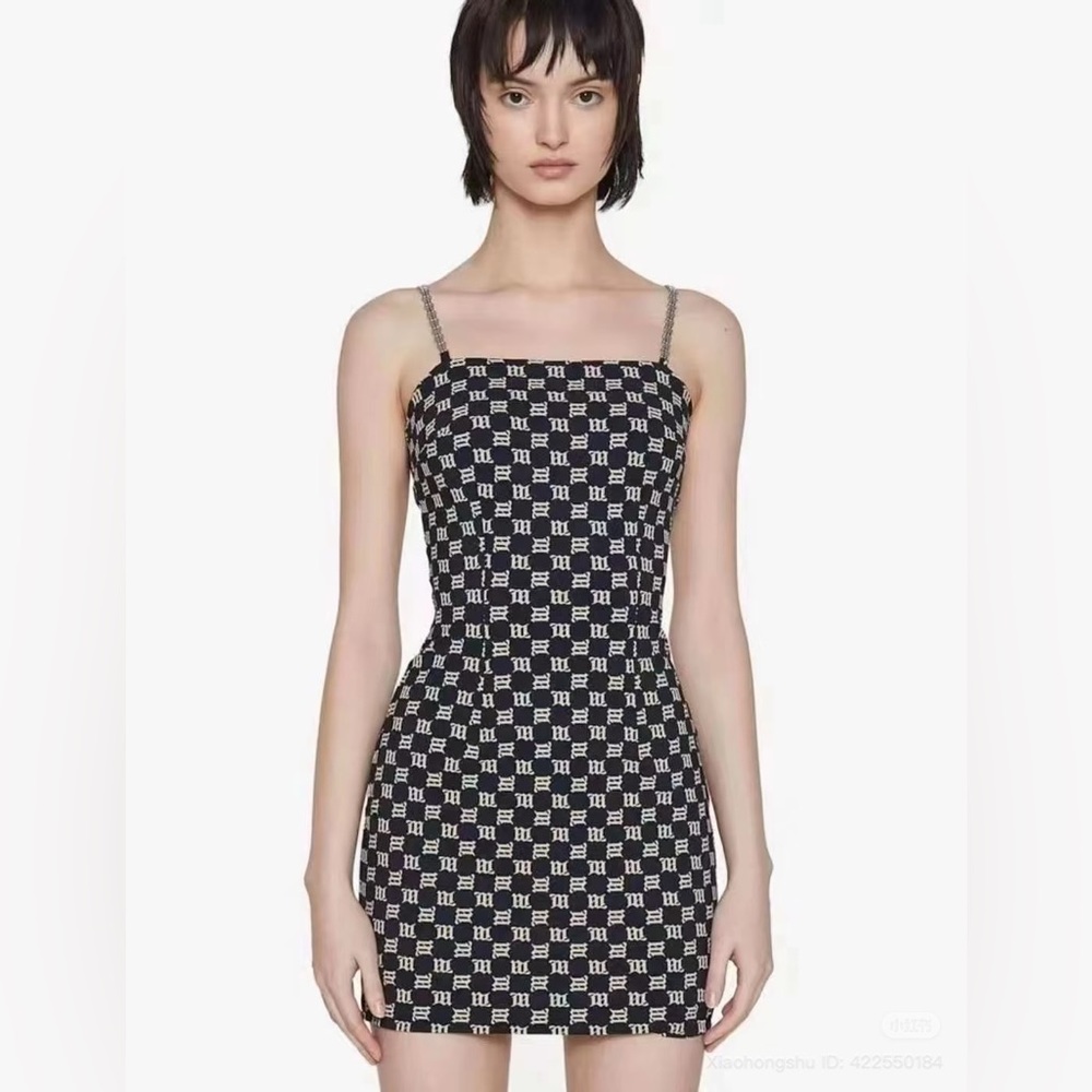 MISBHV style
Black Monogram Minidress